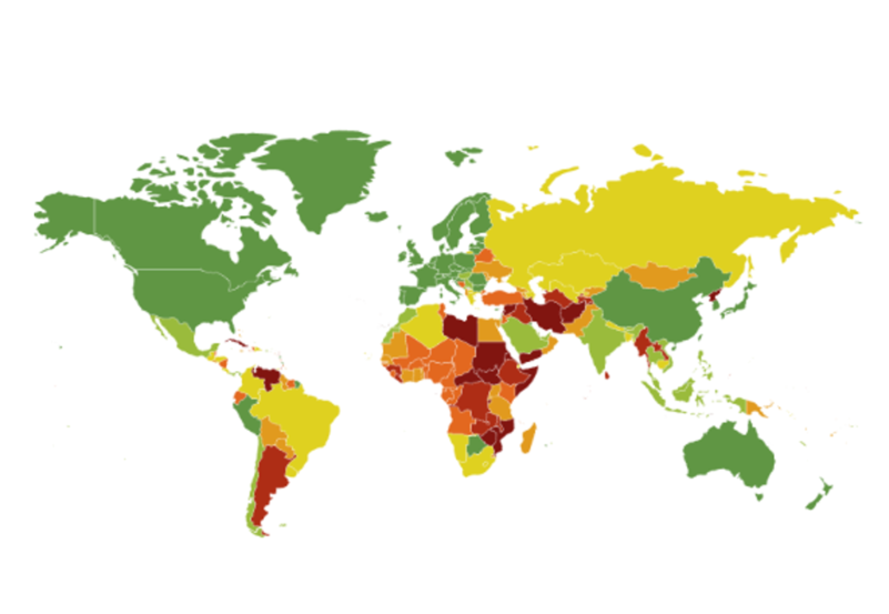 heat map