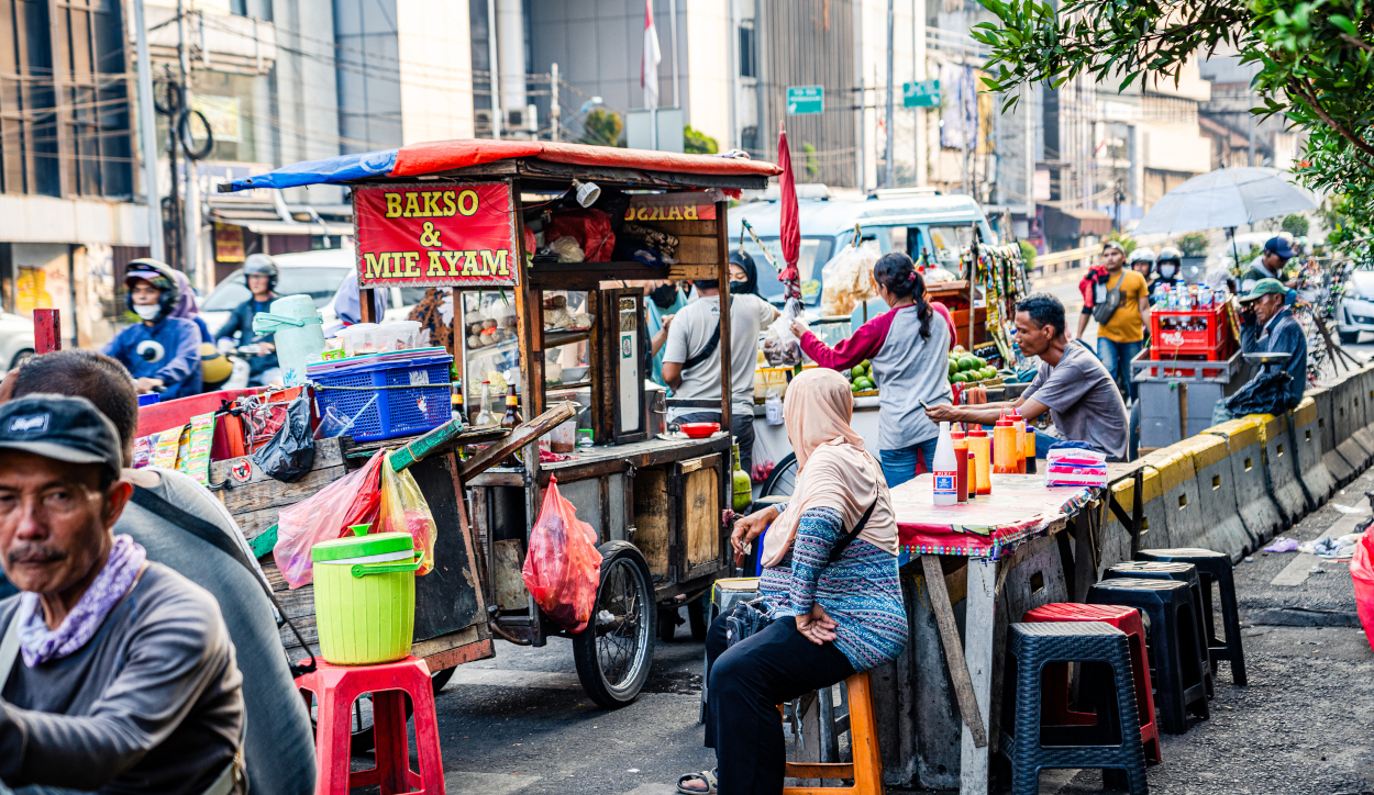 Street food in Jakarta