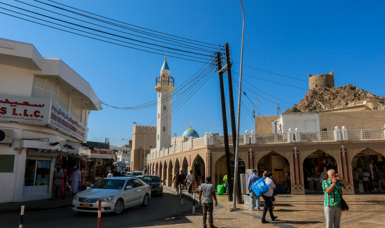 A street in Oman