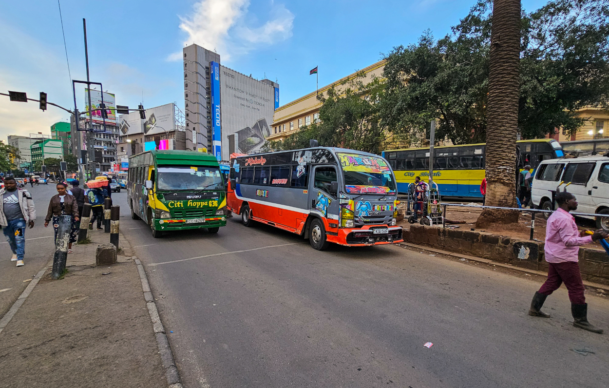 A street in Nairobi