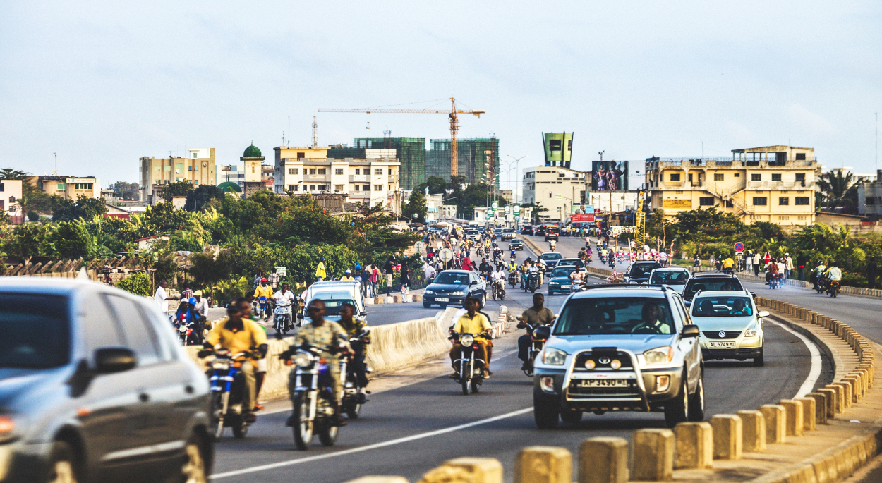 A street in Benin
