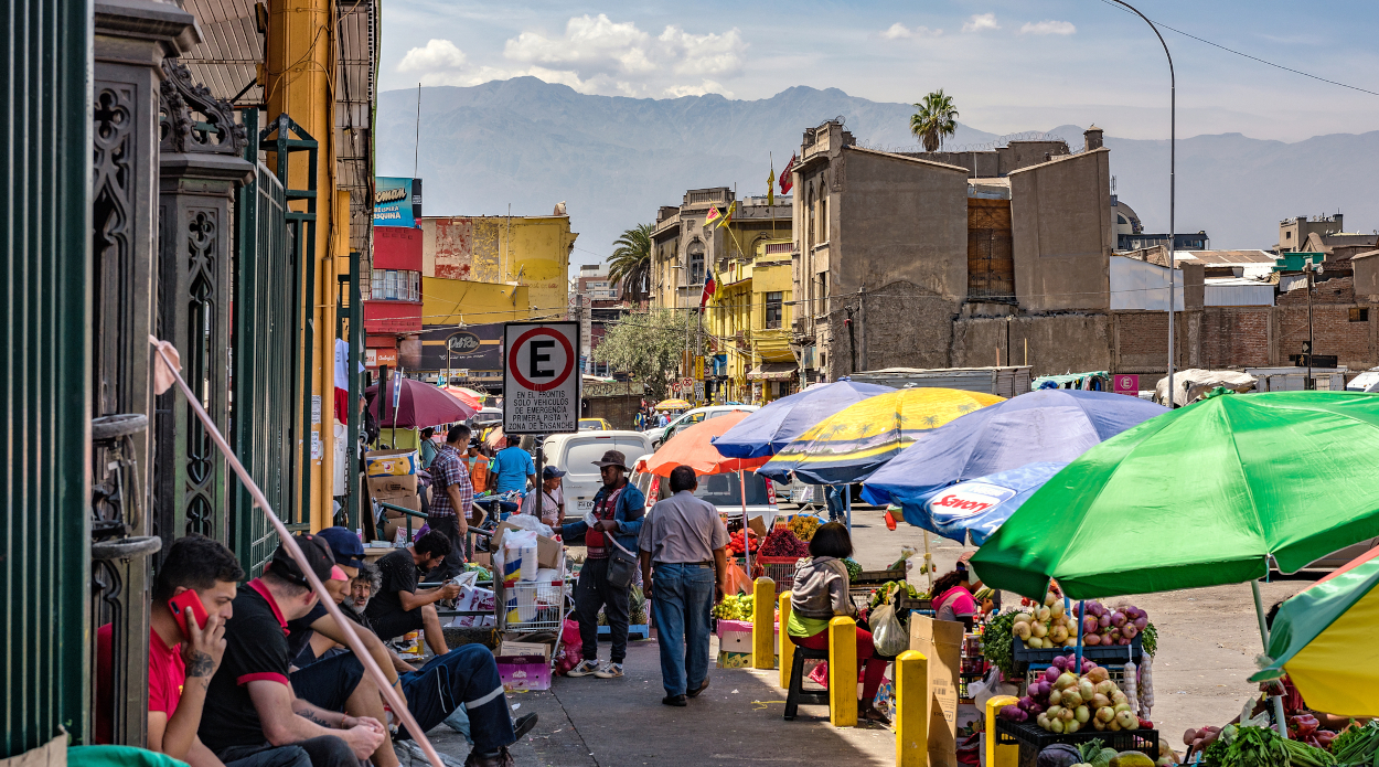 A street in Chili