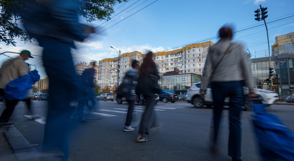 A street in Moldova