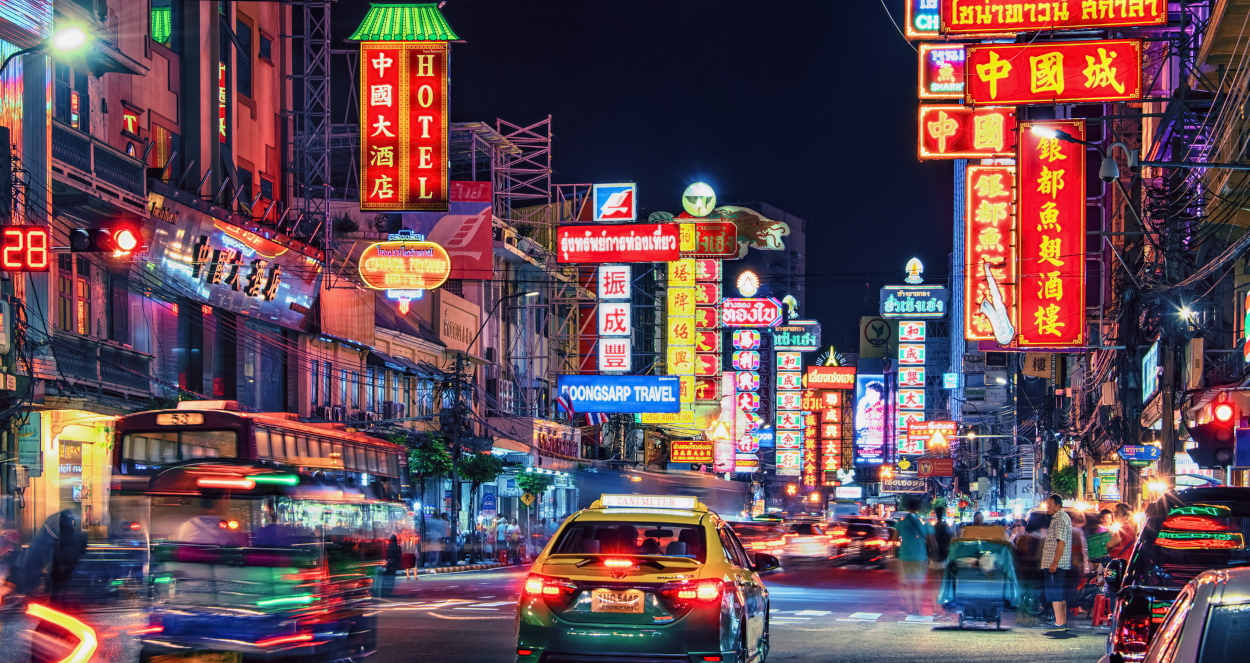 A street in Bangkok