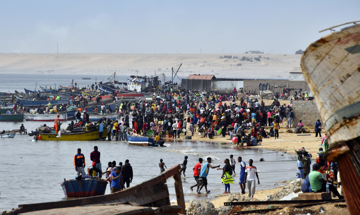 Fishermen in Angola