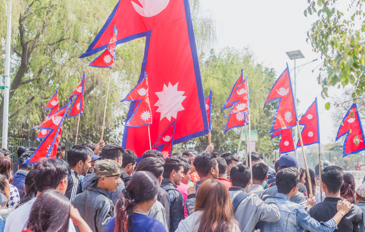 G-Zen protests in Nepal