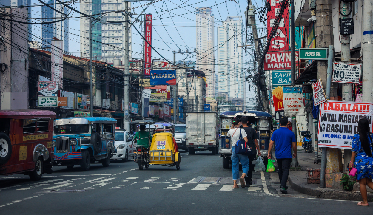 A street in Philippines