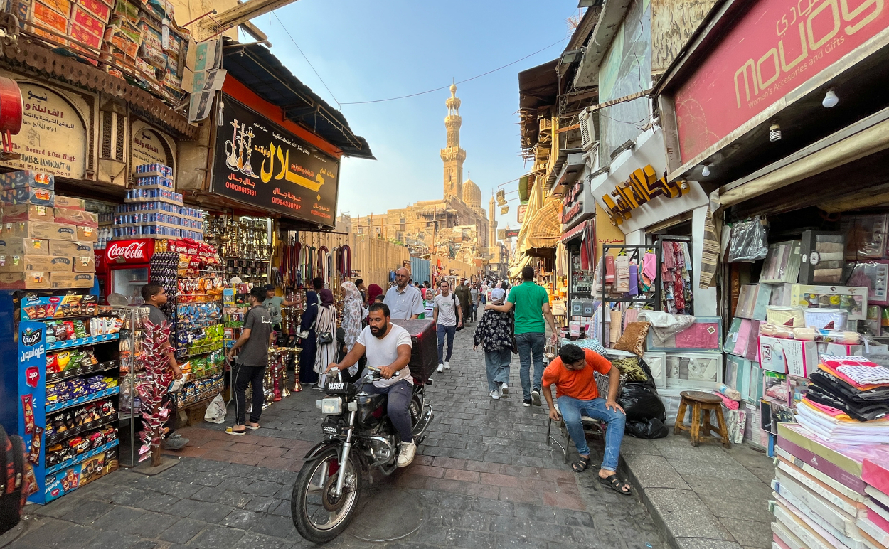 A market in Egypt