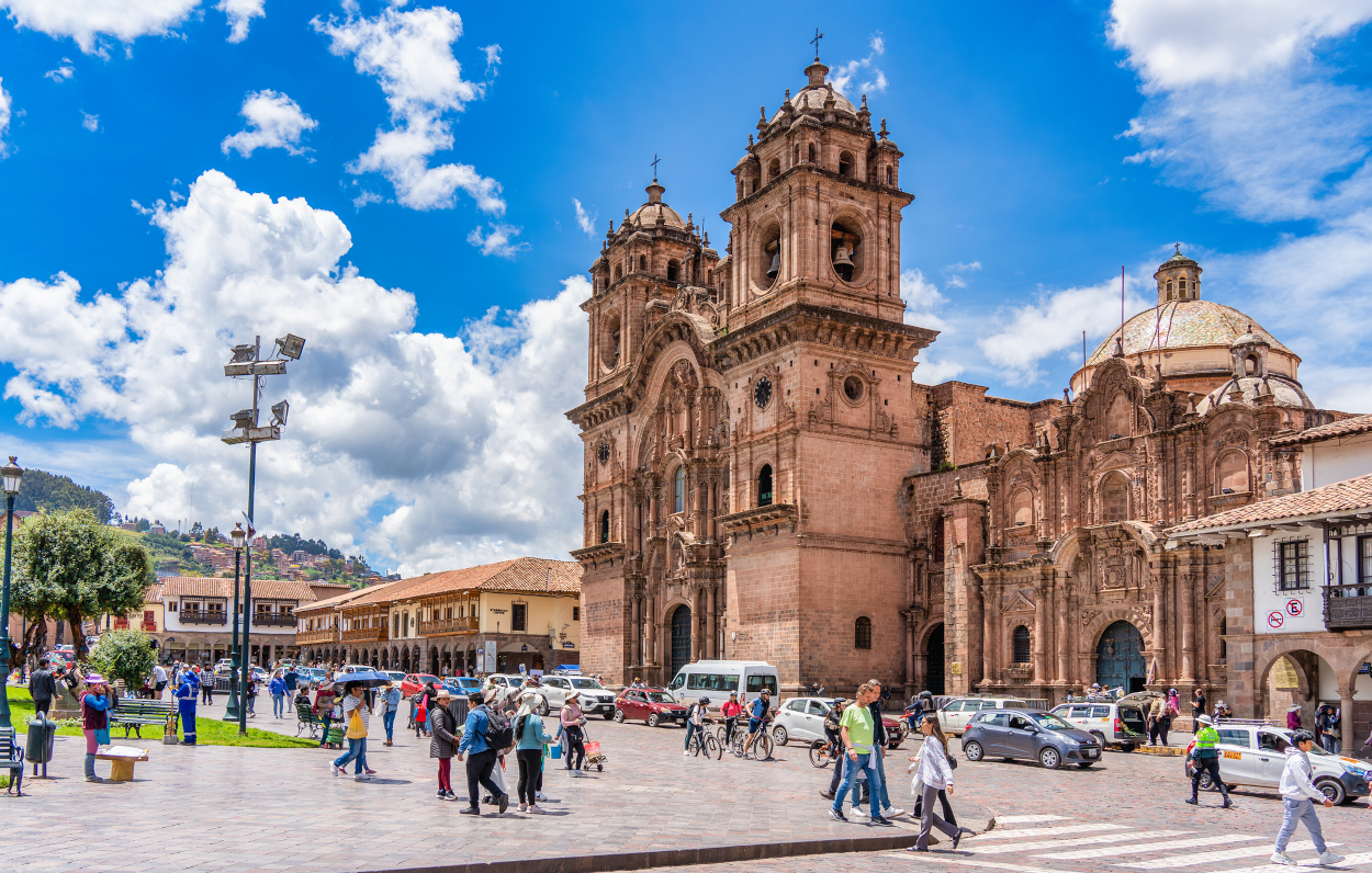 A street in Peru