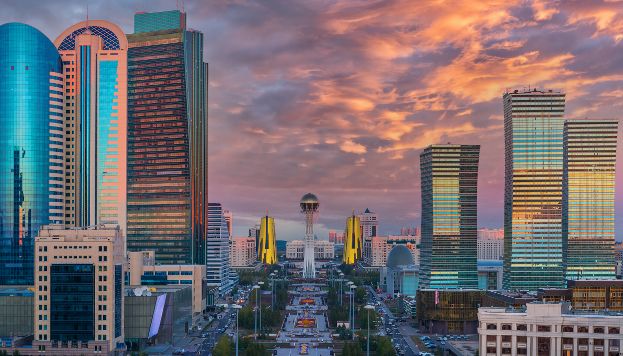 Landscape in Astana