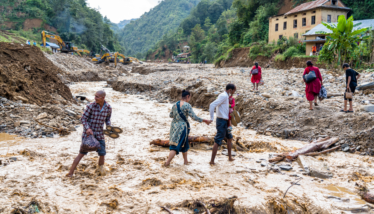 Flooding in Nepal