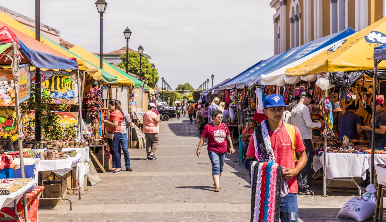A street in Nicaragua
