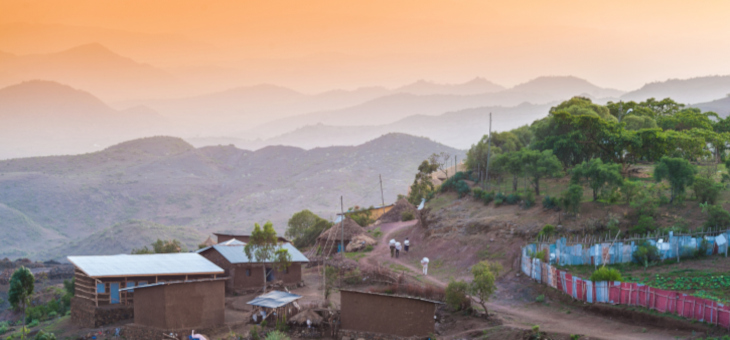 landscape in ethiopia