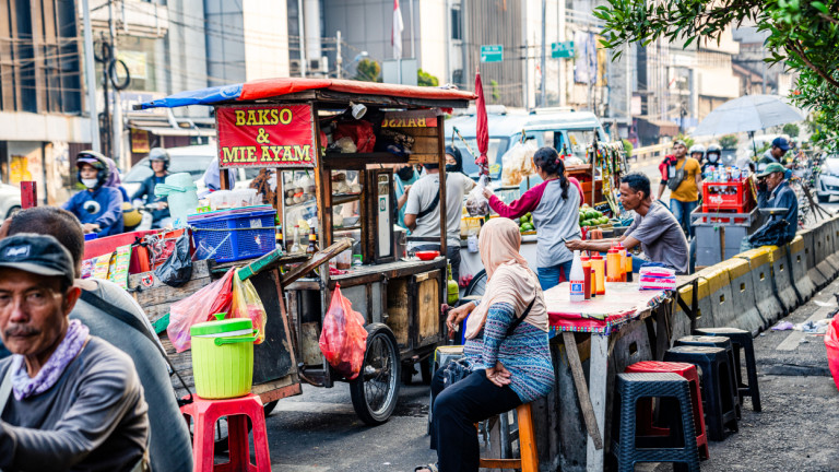 Street food in Jakarta