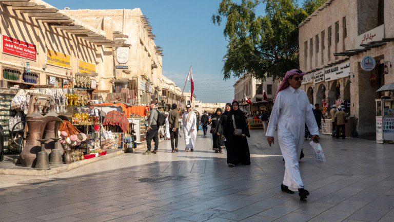 A street in Qatar