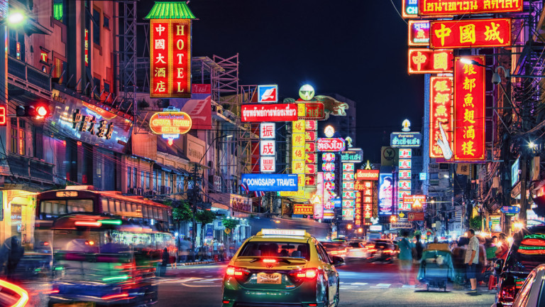 A street in Bangkok