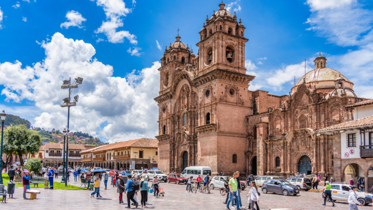 A street in Peru
